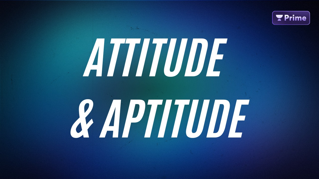 GS Paper IV Attitude & Aptitude (UPSC Hinglish)