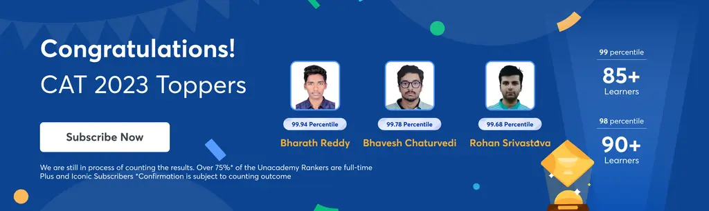 CAT 2024 Exam Preparation Crack CAT MBA Exam Unacademy Unacademy
