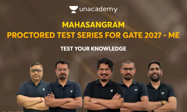 GATE & ESE - ME, CH & XE - MahaSangram Proctored Test Series for GATE ...