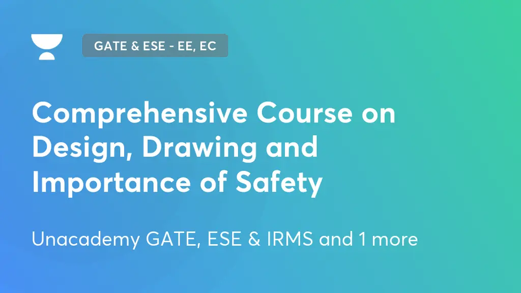 GATE & ESE - EE, EC - Comprehensive Course on Design, Drawing and ...