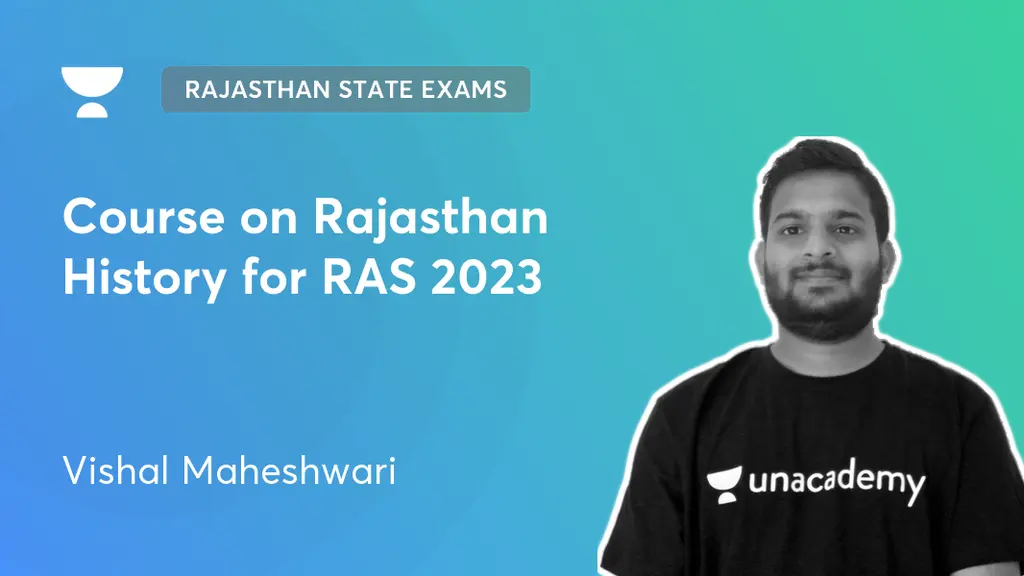 Rajasthan State Exams - Course on Rajasthan History for RAS 2023 by ...