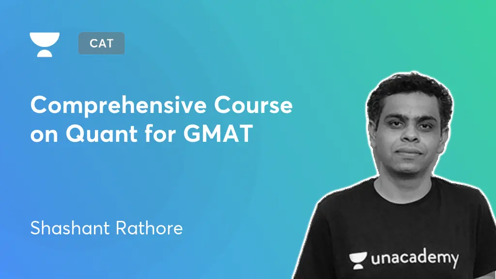 CAT & Other MBA Entrance Tests - Comprehensive Course on Quant for GMAT ...