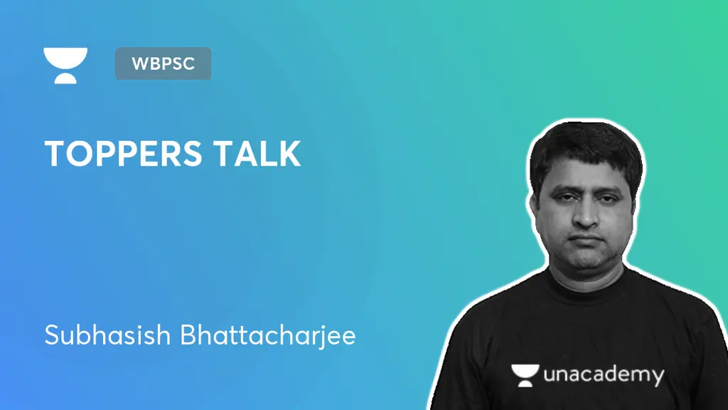 West Bengal State Exams - TOPPERS TALK by Unacademy