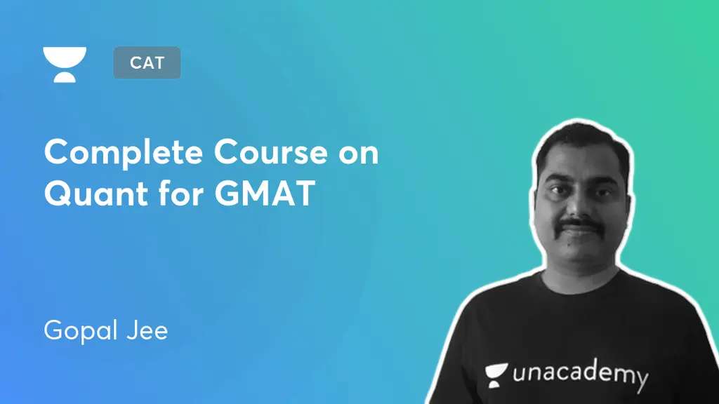 CAT & Other MBA Entrance Tests - Complete Course on Quant for GMAT by ...
