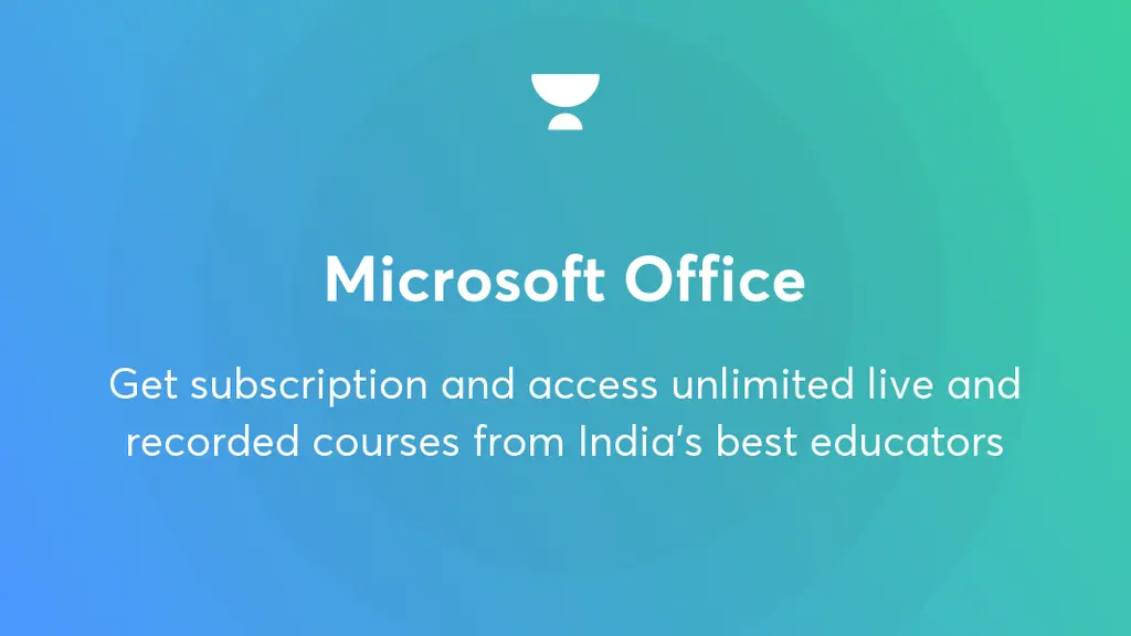 Test Series Microsoft Office Unacademy