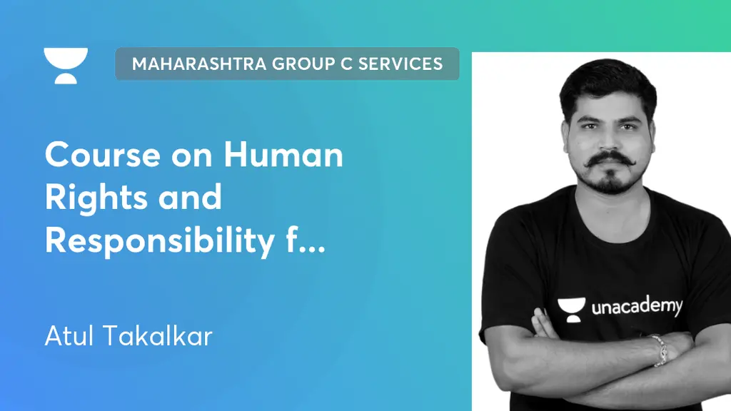 Maharashtra Group C Services Course on Human Rights and