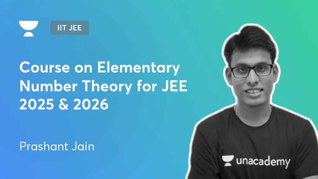 IIT JEE - Course on Elementary Number Theory for JEE 2025 & 2026 by ...