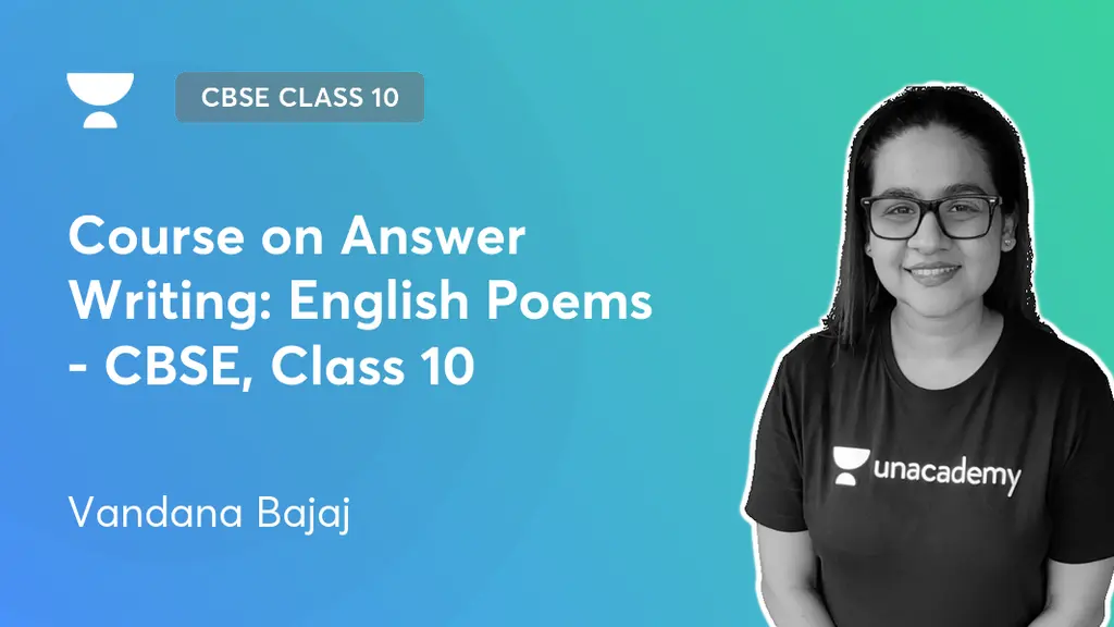 CBSE Class 10 Course On Answer Writing English Poems CBSE Class cbse-class-10-course-on-answer-writing-english-poems-cbse-class