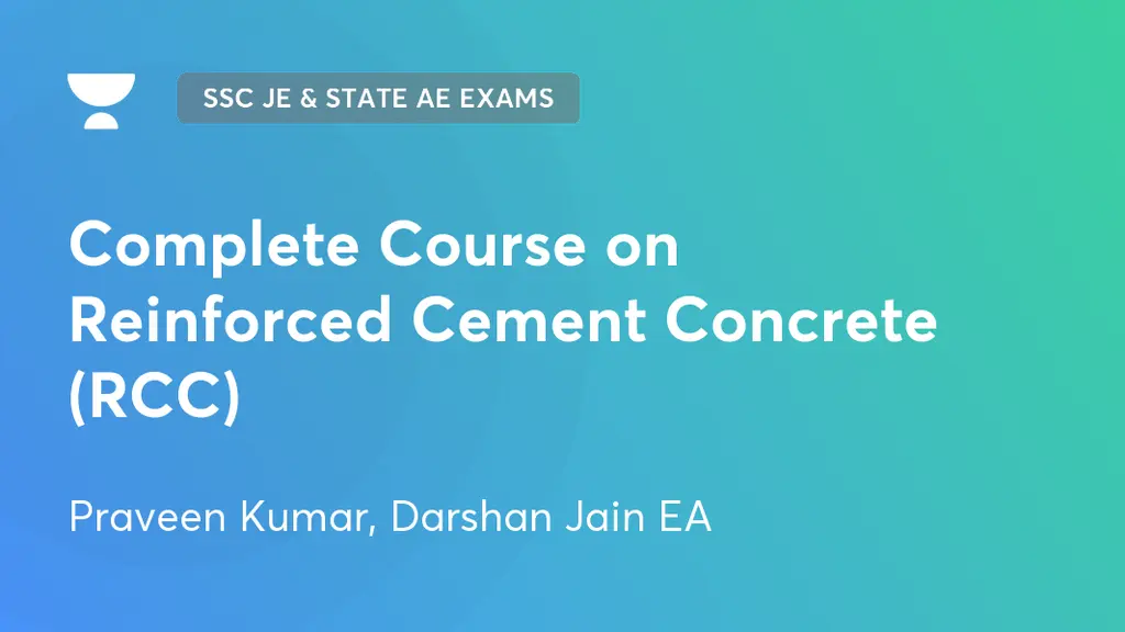 SSC JE & State AE Exams - (Hindi + English) - Complete Course on ...