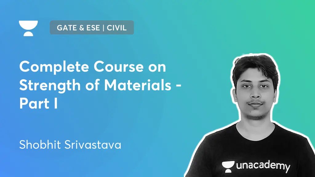 GATE & ESE - Civil - Complete Course on Strength of Materials - Part I ...