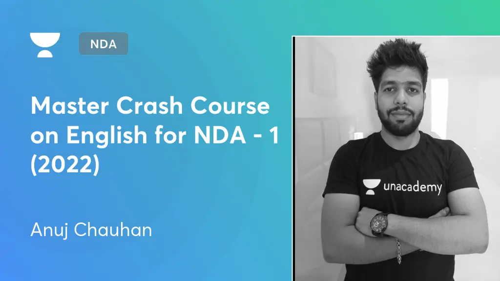 NDA - Master Crash Course on English for NDA - 1 (2022) by Unacademy