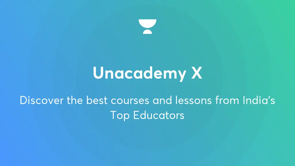 Test Series Unacademy X Unacademy
