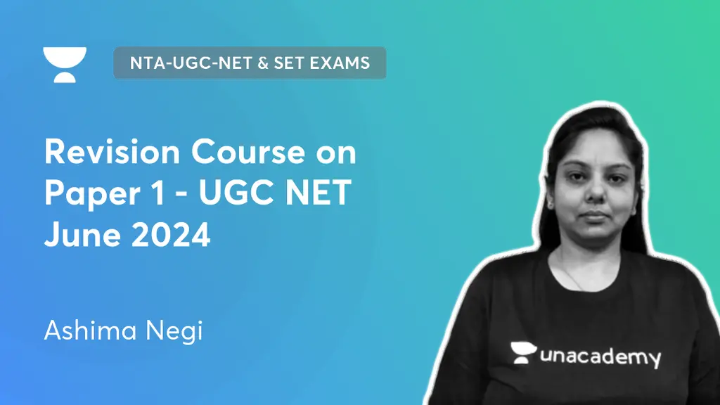 NTA-UGC-NET & SET Exams - Revision Course on Paper 1 - UGC NET June ...
