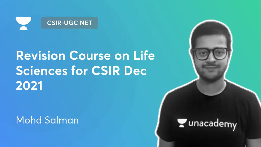 CSIR-UGC NET - Revision Course on Life Sciences for CSIR Dec 2021 by ...