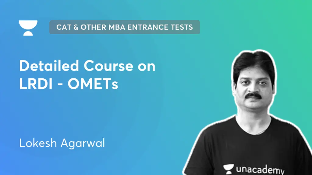 CAT & Other MBA Entrance Tests - Detailed Course on LRDI - OMETs by ...