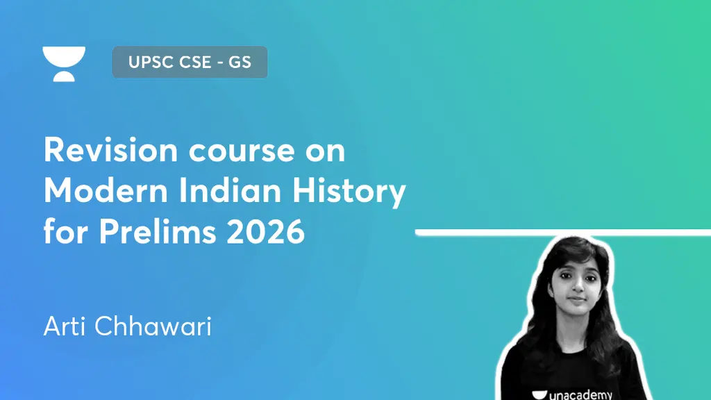 UPSC CSE - GS - Revision course on Modern Indian History for Prelims ...