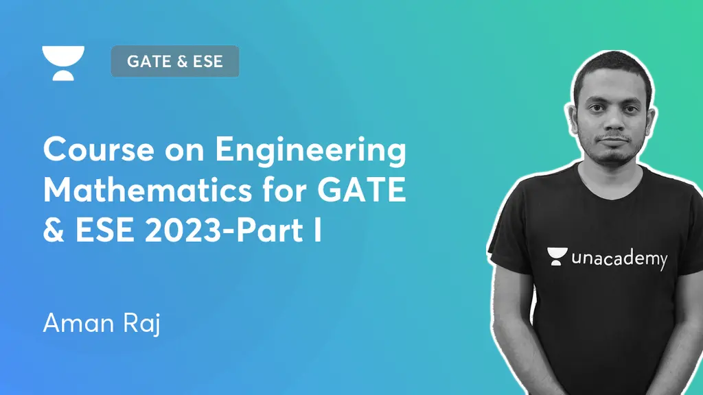 GATE & ESE - ME, CH & XE - Course on Engineering Mathematics for GATE ...