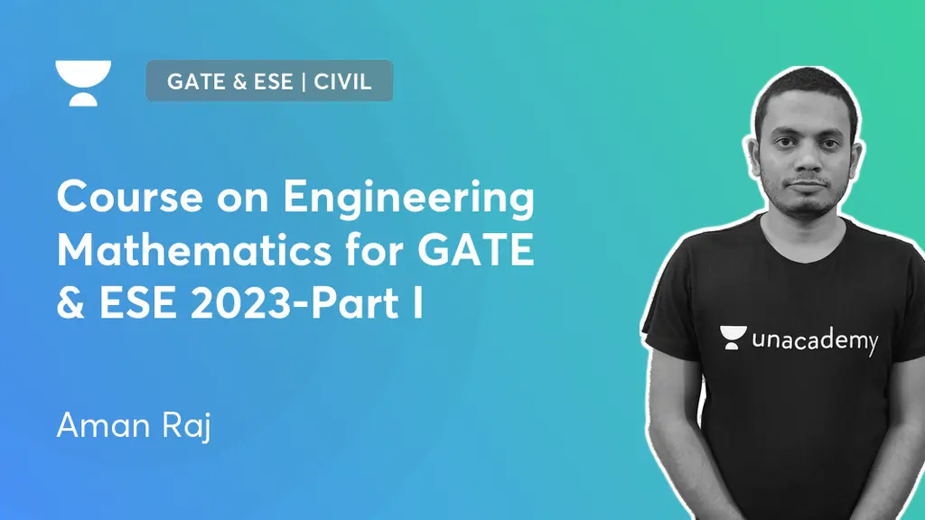 GATE & ESE - Civil - Course on Engineering Mathematics for GATE & ESE ...