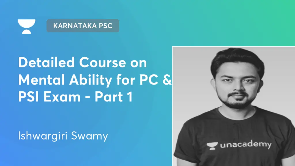 Karnataka PSC - Detailed Course on Mental Ability for PC & PSI Exam ...