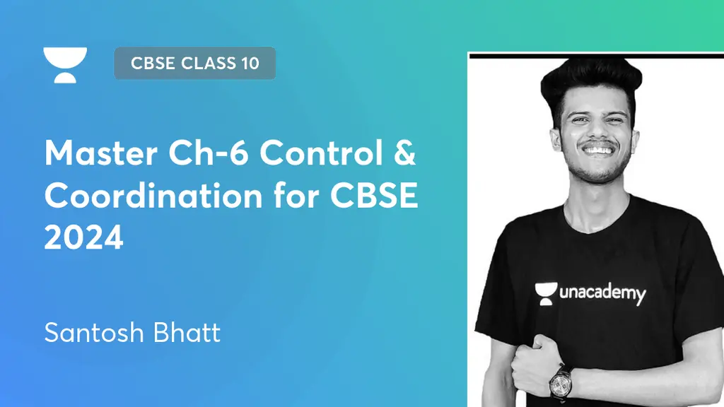 CBSE Class 10 - Master Ch-6 Control & Coordination for CBSE 2024 by ...