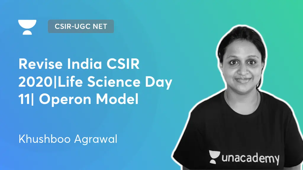 CSIR-UGC NET - Revise India CSIR 2020|Life Science Day 11| Operon Model ...
