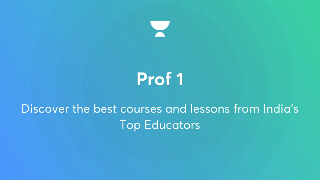 Free Live Classes MBBS Prof 1 Unacademy