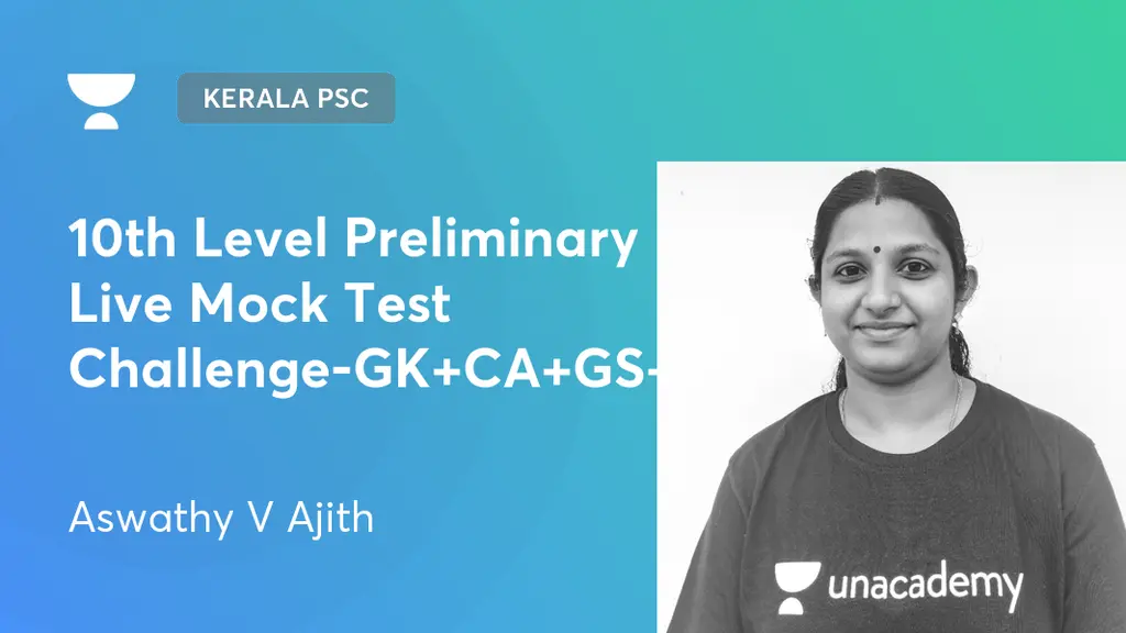 Kerala PSC - 10th Level Preliminary Live Mock Test Challenge-GK+CA+GS ...