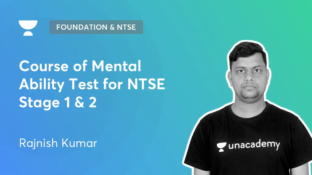 Foundation - Course of Mental Ability Test for NTSE Stage 1 & 2 by ...