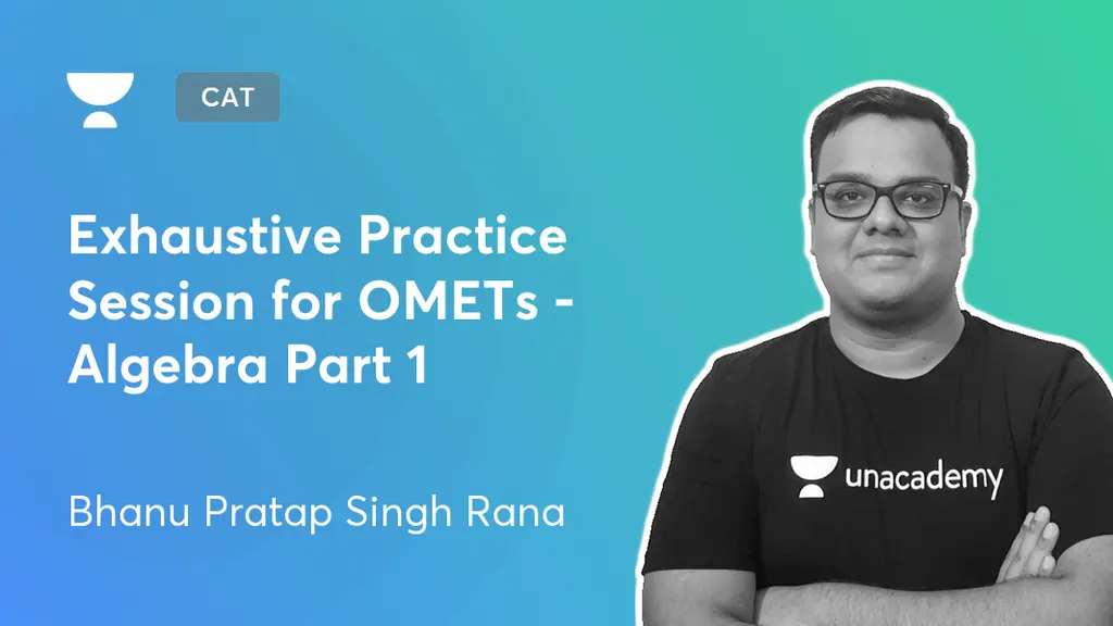 CAT & Other MBA Entrance Tests - Exhaustive Practice Session for OMETs ...