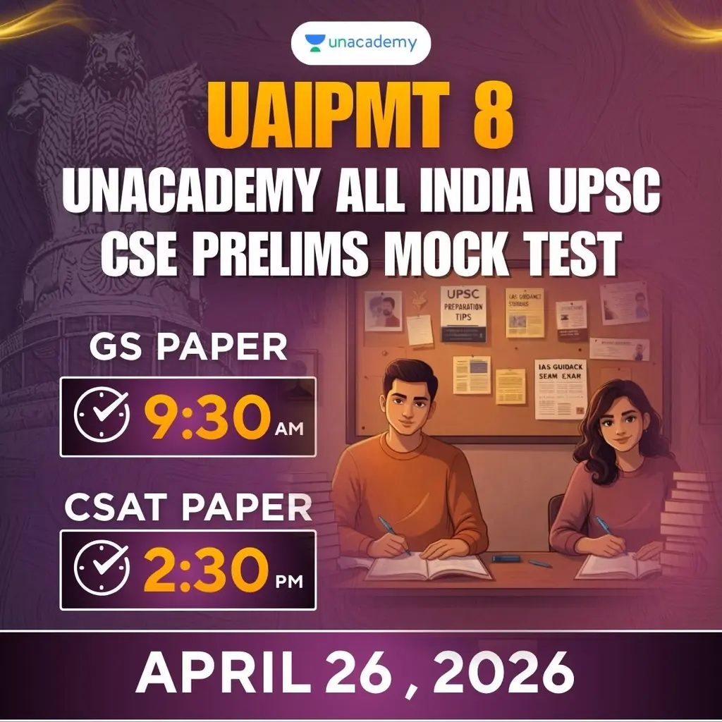 Crack Unacademy All India Prelims Mock Test 2026
