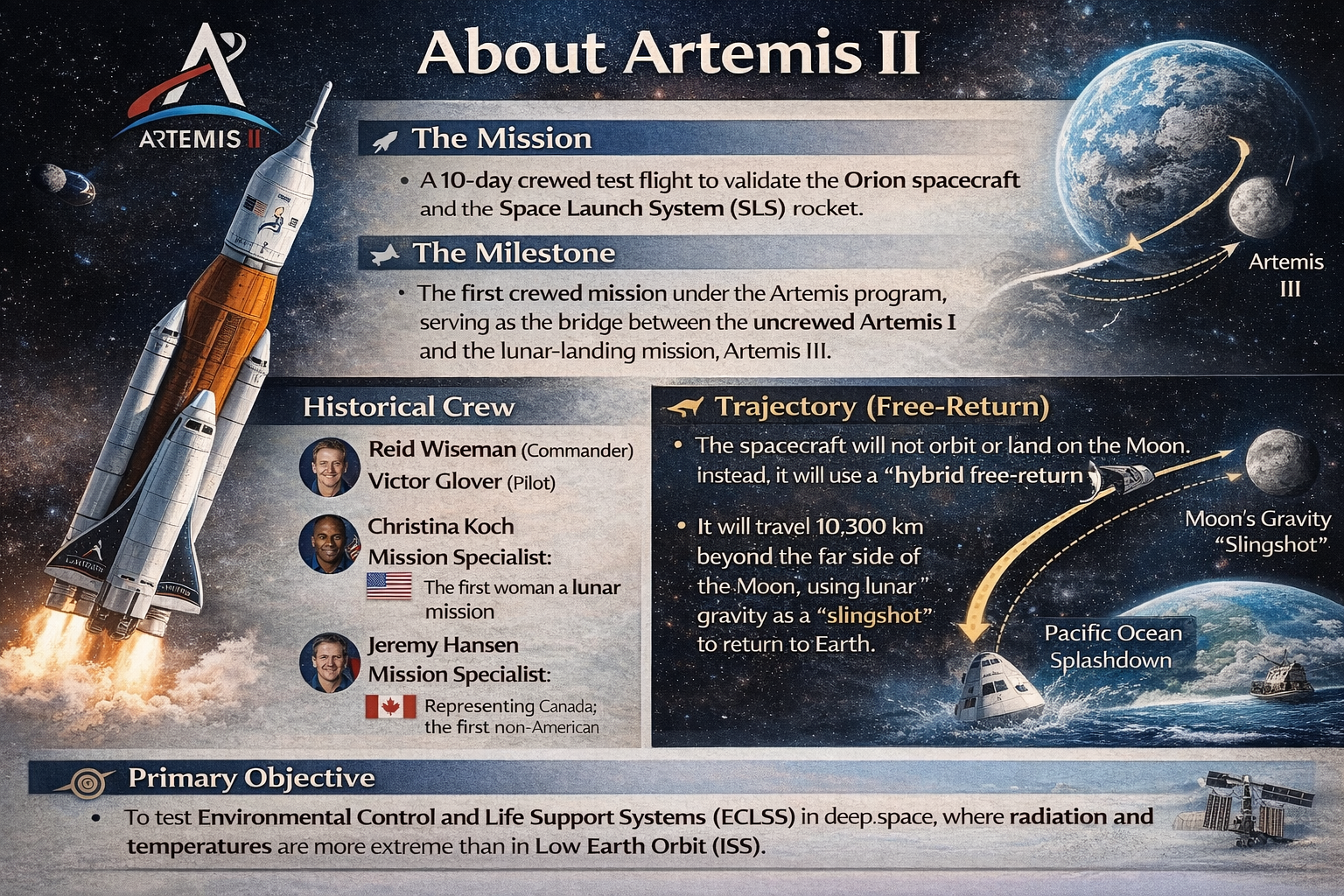 Daily News Analysis 'Artemis II: The Crewed Lunar Flyby' : 14 January