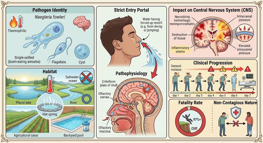Pam Infection Primary Amoebic Meningoencephalitis (PAM)